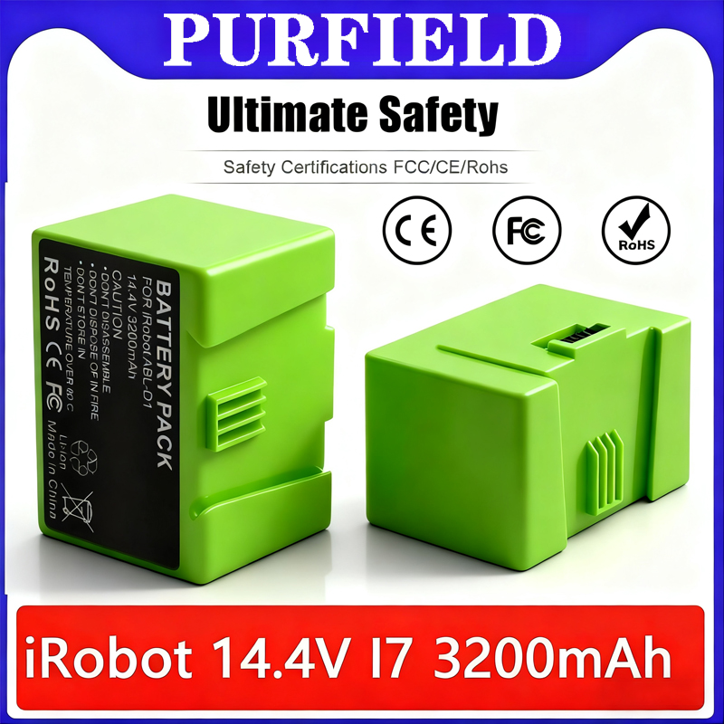 4S Lipo Battery 14.8V 6000Mah - อะไหล่แท้ PURFIELD 14.4V 5000MAH - แบตเตอรี่ลิเธียมไอออนสำหรับหุ่นยนต์ดูดฝุ่น