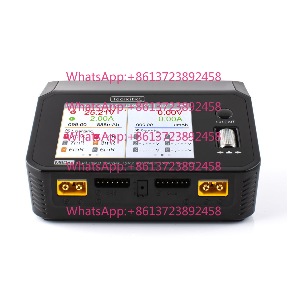 ToolkitRC M6DAC เครื่องชาร์จเร - Toolkitrc M6Dac Smart Charger บทวิจารณ์และราคา
